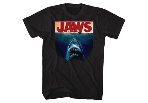 Jaws Poster T Shirt Tshirt Movie T Shirt Nz