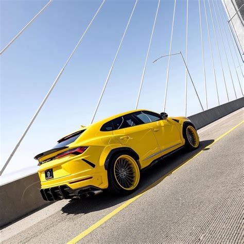 White And Yellow Lambo Urus Super Suvs Do Look Great On Color Matched