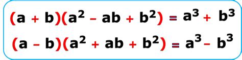 Expresiones Algebraicas Matemática Básica Suma Y Diferencia De Cubos