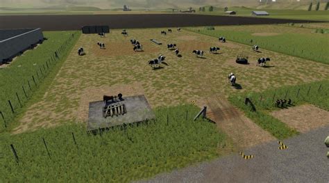 Placeable Open Range Cow Pasture V Mod Farming Simulator Mod