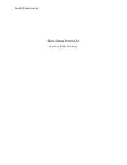 Marine Mammal Protection Act.docx - MARINE MAMMAL1 Marine Mammal