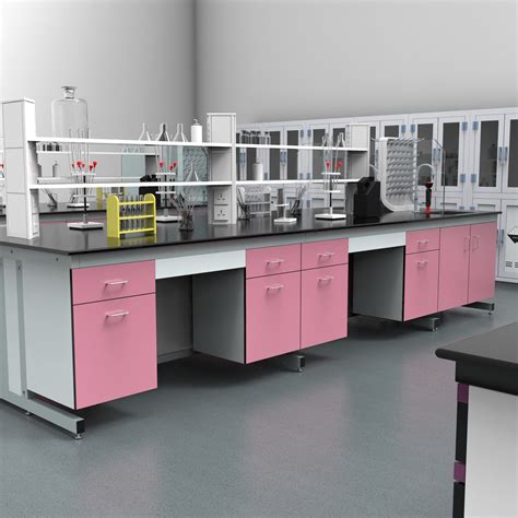 Wholesale Custom Pharmaceutical Factory Steel Chemical Lab Bench