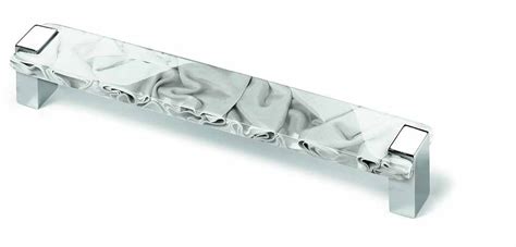 Our furniture hardware solutions excite people across the globe. Hettich Itala Cupboard Handle - Patterned White Acrylic ...
