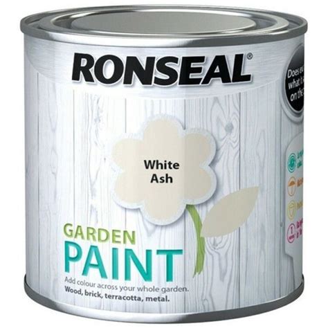 Ronseal Garden Paint White Ash Fence Paint Orion Paints