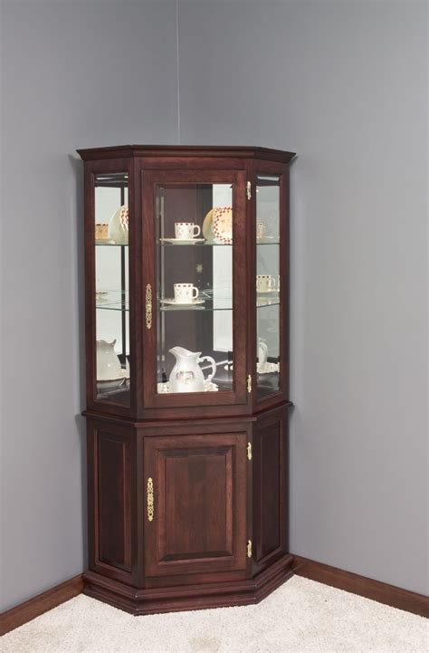 Modern Corner Curio Cabinet Foter