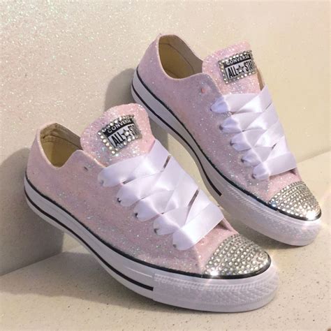 Womens Light Pink Converse All Stars 300 Colors To Choose From