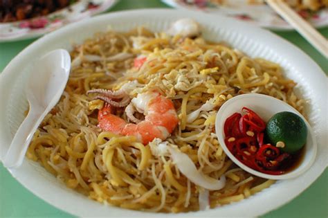 Their side dishes is also good and reasonably priced. Singapore Hokkien Mee | At the Old Airport Road Hawker ...