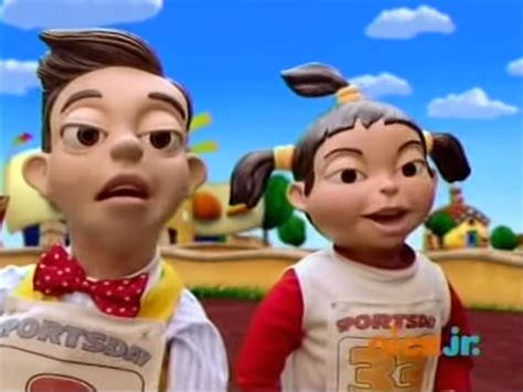 Image Nick Jr Lazytown Trixie And Stingy In Sports Daypng