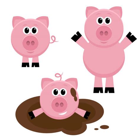 Charming Mini Pigs Illustrations Royalty Free Vector Graphics And Clip