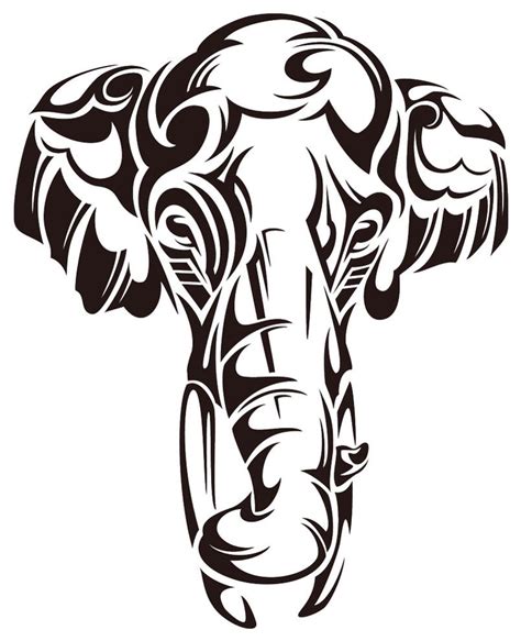 Elephant Tribal Tattoo That I Absolutely Love Elephant Tattoos