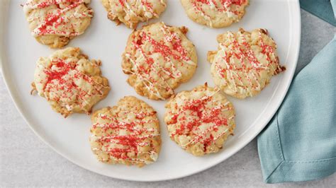 White Chocolate Macaroon Cookies Recipe Bettycrocker Com