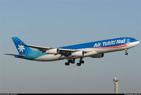 F Ojtn Air Tahiti Nui Airbus A340 313 Photo By Rémi Dallot Id 080629