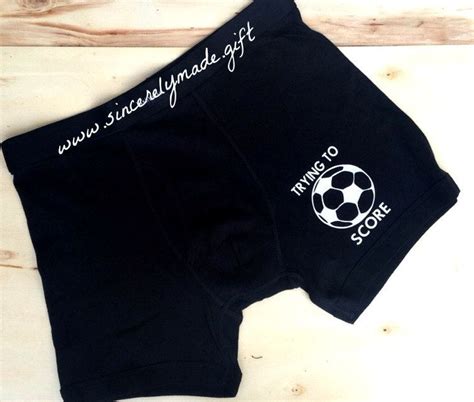 10 gifts both of you will love. Soccer Boxers -Trying to Score | Soccer boyfriend, Funny ...