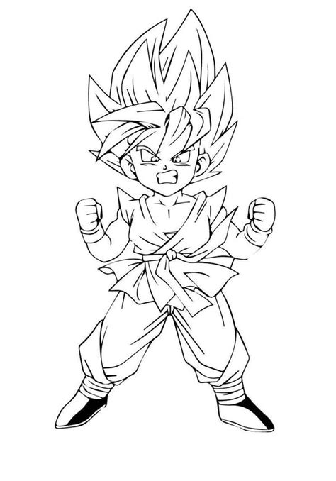 Hey guys, welcome back to yet another fun lesson that is going to be on one of your favorite dragon ball z characters. goku kid super saiyan by narutoandbz on DeviantArt