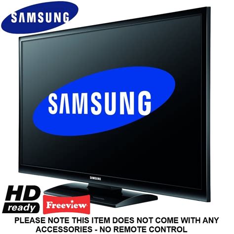 Samsung Ps43e450 43 Plasma Tv Hd Ready With Freeview Missing Accessories