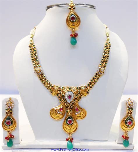 Kundan Jewellery And Necklaces Designs Sudhakar Gold Works