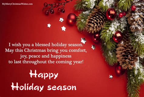 Merry christmas & happy holidays. Beautiful Christmas Holiday Quotes & New Year Vacations ...