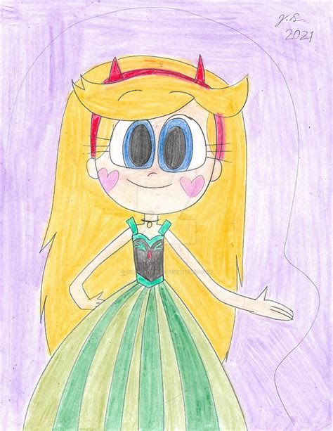 Star Butterfly As Anna By Toonguy971st On Deviantart
