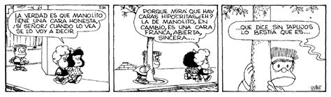 Mafalda Manolito Y Susanita Cara Honesta Mafalda Mafalda Tiras Mafalda Comic