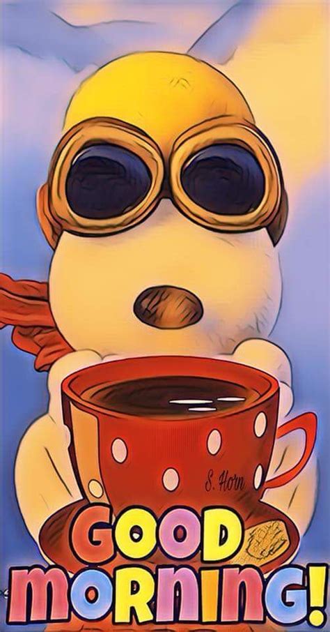 Coffee Snoopy Good Morning Picture Pictures Photos And Images For