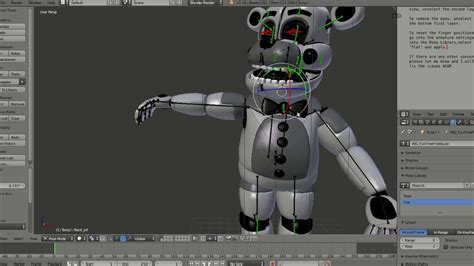 Funtime Freddy The Fourth Closet Blender Rendering Youtube
