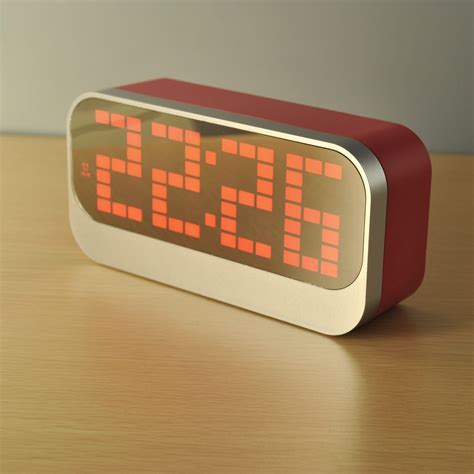 Led Digital Alarm Clock Large Display Usb Powered Red Buy Table