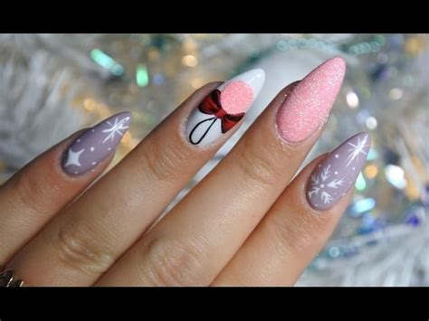 Świąteczne Paznokcie Christmas Nail Art Diy