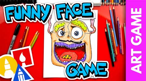 Art Game Funny Face Switch Off Challenge Art For Kids Hub