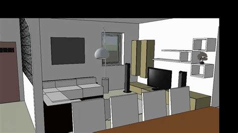 Sketchup for interior design introduction to layout. Interior design - google SketchUP 8 - YouTube