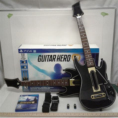 Activision Guitar Hero Live 2 Guitar Bundle Playstation 4 Ps4 Milton Wares