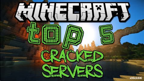 Minecraft Top 5 Cracked Servers 2017 Youtube