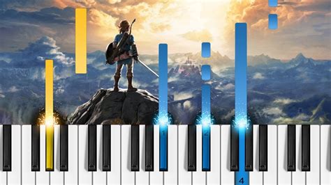 The Legend Of Zelda Main Theme Piano Tutorial Youtube