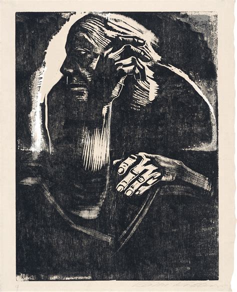 At Auction Käthe Kollwitz Käthe Kollwitz Selbstbildnis