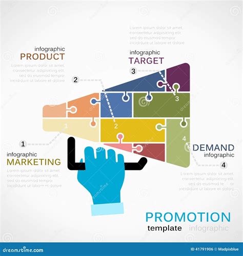 Promotions Infographics Stock Vector Illustration Of Marketing 41791906