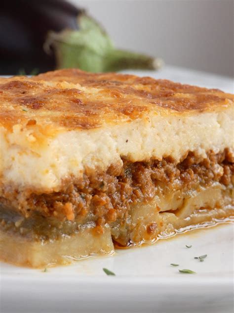 Greek moussaka is a classic comfort food of the mediterranean region. Traditional Greek Moussaka | Recipe in 2020 | Moussaka ...