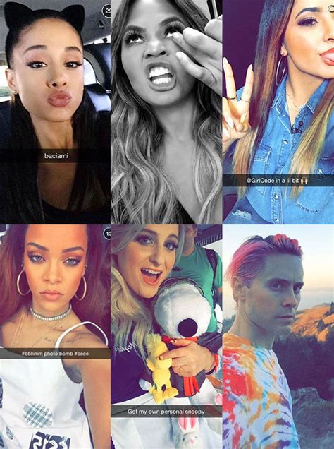 The 24 Best Celebrities Djs And Models To Follow On Snapchat Cool
