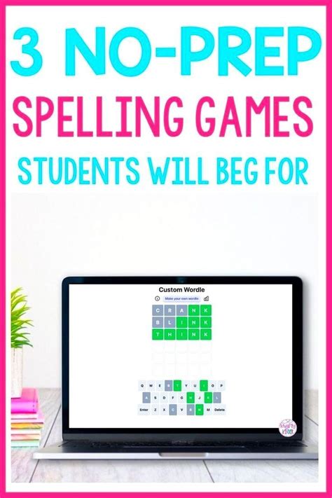 3 Simple And Fun Spelling Games For Elementary Students Krafty In