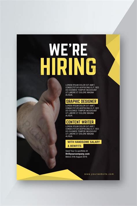 We Are Hiring Template Free Download Nismainfo