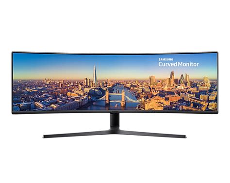 49 Premium Curved Monitor With 329 Super Ultra Wide Screen Samsung