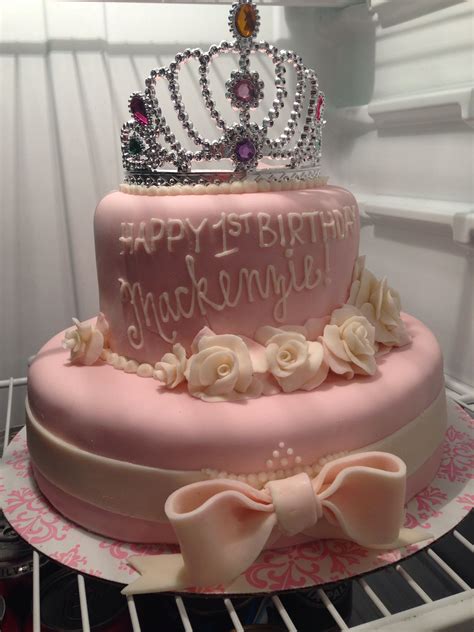 Princess 1st Birthday Cake 1st Birthday Cake Girly Cakes Cake