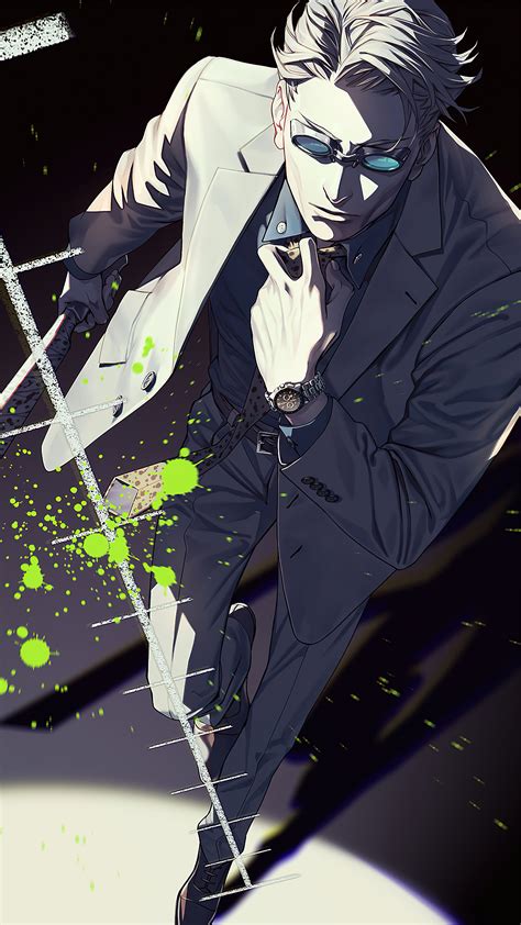 Jujutsu Kaisen Kento Nanami Wallpaper Nanami Kento Wallpapers Wallpaper Cave Saiki Black