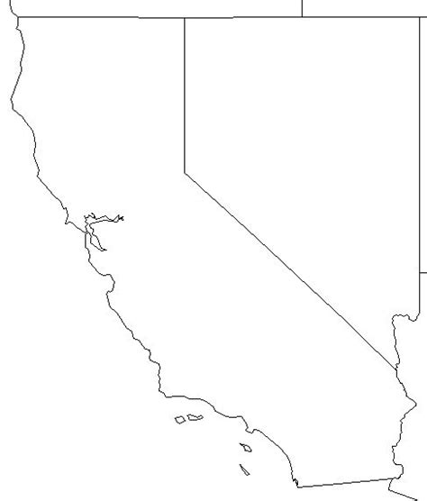 Free California Outline Download Free California Outline Png Images