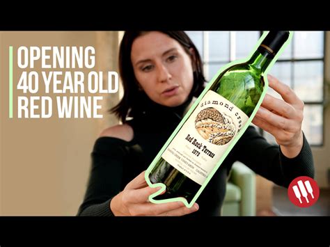 opening a 40 year old bottle of red wine wine folly