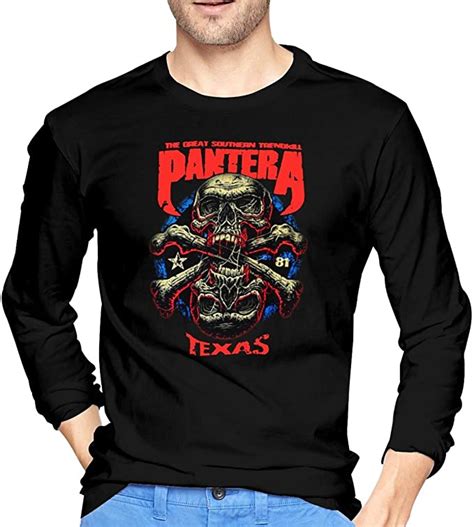 Pantera Heavy Metal Band Cowboys From Hell For Mens Long Sleeve T