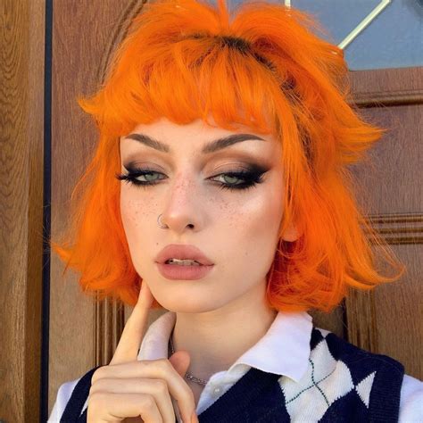Eve 🍑 On Instagram I Dyed My Hair Orange Orange Hair Dye
