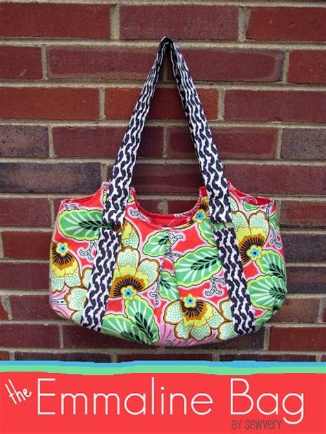 Veronica At Sewvery Sewed Up A Gorgeous Emmaline Bag Look At These
