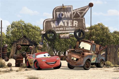 Cars Tow Mater Wall Mural And Photo Wallpaper Photowall