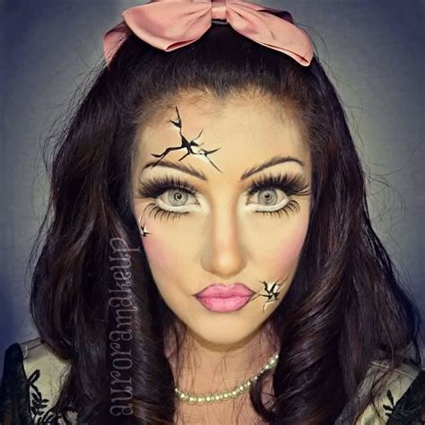 Pin by zachsgirl112409 on Hair, Beauty & Nails | Doll makeup halloween