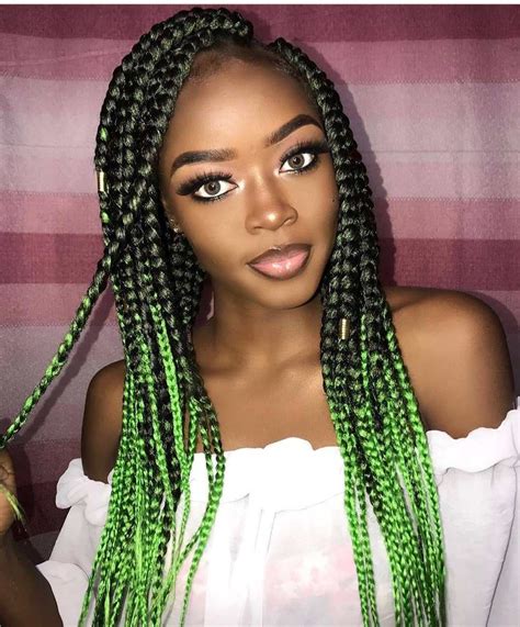 It still calls attention to your tresses and allows you to showcase your personality. Top Trending Box Braid Hairstyles 2020 - Stylescatalog