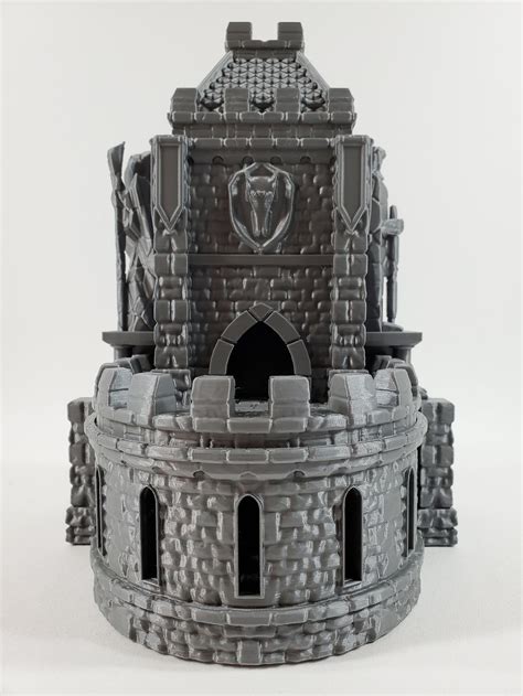 Dice Tower Castle Style Code2 Dandd Donjons Et Dragons Etsy